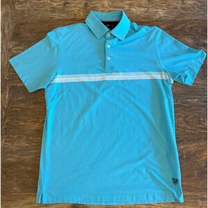 Cremieux medium polo Blue with whites stripes